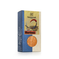 Harissa Gewürz bio 70 g, Packung