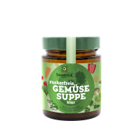 Zuckerfreie Gemüsesuppe bio 120 g, Glas