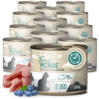 Feines Menue für Katzen - Huhn mit Fasan & Blaubeer