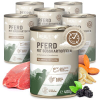 Hundenassfutter - Pferd mit