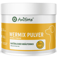 AniForte WermiX Pulver für Hunde – Natürliche Kräuter – 20 g / 250 g