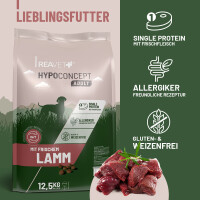 Hundetrockenfutter Hypoconcept Adult – Mit frischem La