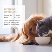 ReaVET Flohsamenschalen für Hunde, Katzen & Pferde 