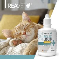 ReaVet Relax Liquid Tropfen Katzen 50ml 6