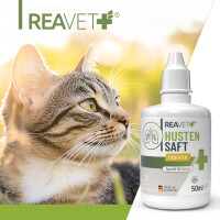 ReaVet Hustensaft Tropfen Katzen 50ml 6