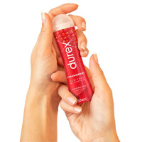Durex Play Erdbeere – Gleitgel mit Erdbeer-Aroma (50 m