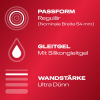 Durex Gefühlsecht Ultra Kondome – 20 % dünne
