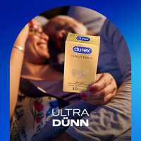 Durex Hautnah Kondome – ultradünn, Easy-on-Form (
