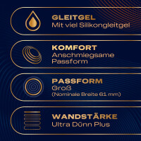 Durex Intensity Extra Groß latexfreie Kondome – 