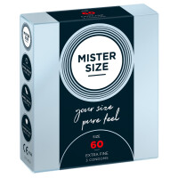 Mister Size 60 mm Kondome – maßgenaue Passform, 