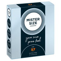 Mister Size 57 mm Kondome – maßgenaue Passform, 