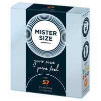 Mister Size 57 mm Kondome – maßgenaue Passform, 