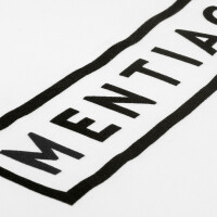 Herren T-Shirt mit beflocktem Logo-Print Weiß 4