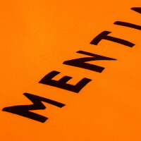 Herren T-Shirt mit beflocktem Logo Orange 4